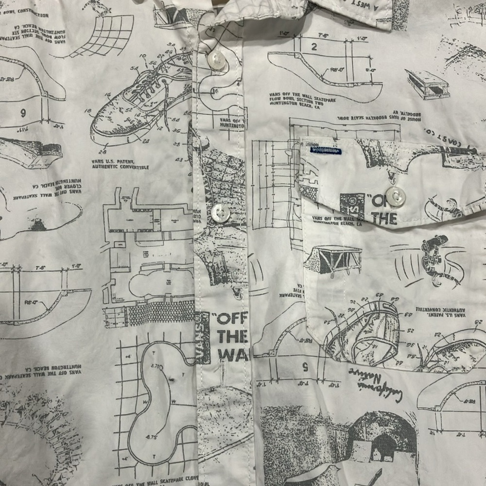 Vans Men’s Button Down Shirt - Picture 3 of 7